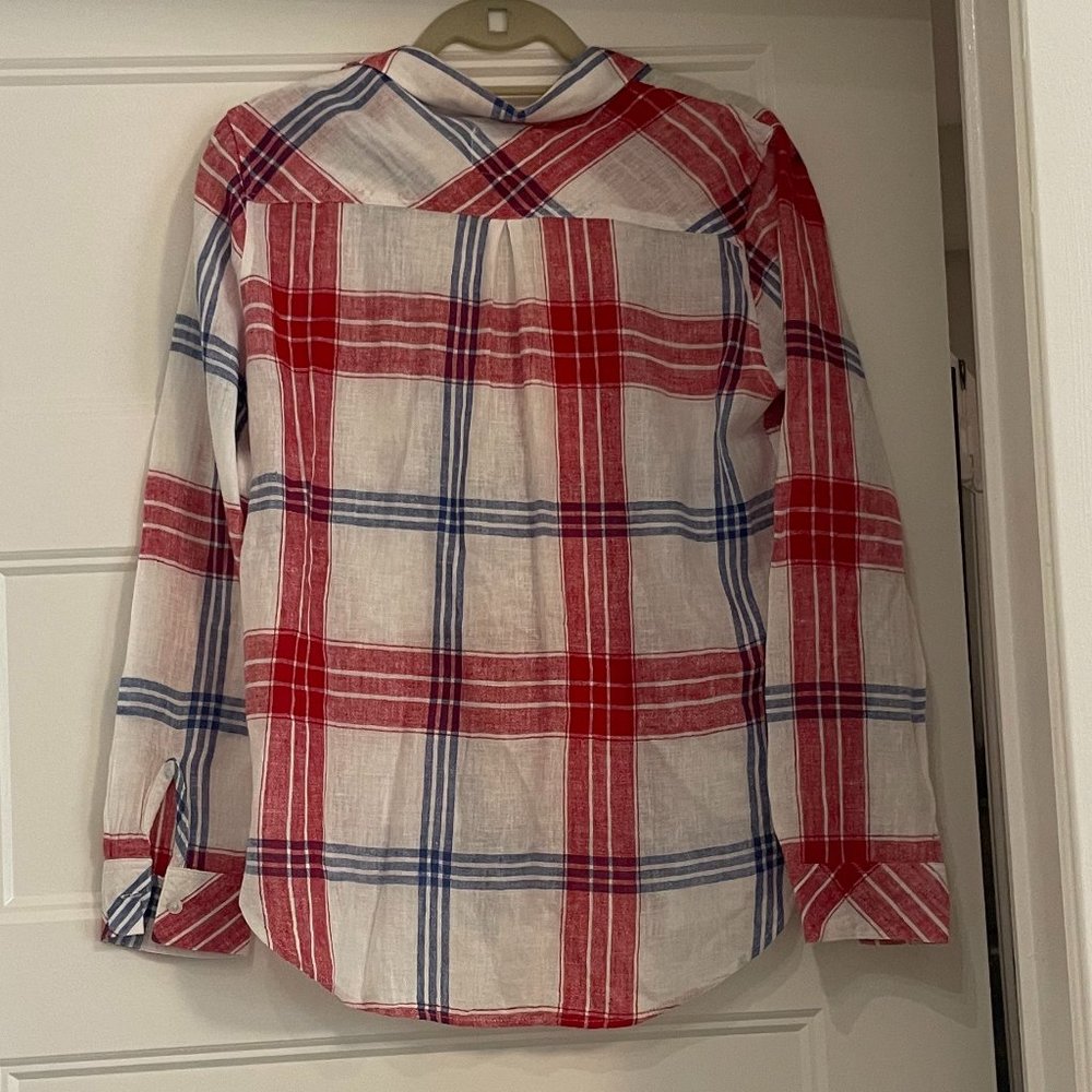 Rails Plaid Button Down Barely Worn - image 2